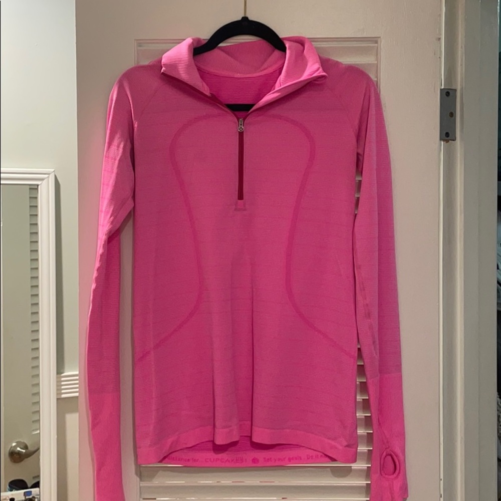 Lulu Lemon quarter zip pullover